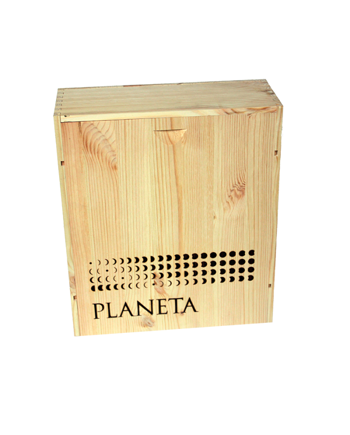 Idee Regalo  Confezione in legno 3 bottiglie - l. 0,750 " i Floreali" - Planeta 36,80 €