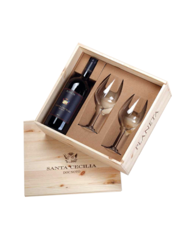 Vini Rossi  Santa Cecilia Nero d’Avola Special Edition - Confezione in legno Magnum l. 1,5 - Planeta 68,20 â‚¬ Vini Rossi  Santa Cecilia Nero d’Avola Special Edition - Confezione in legno Magnum l. 1,5 - Planeta 68,20 â‚¬