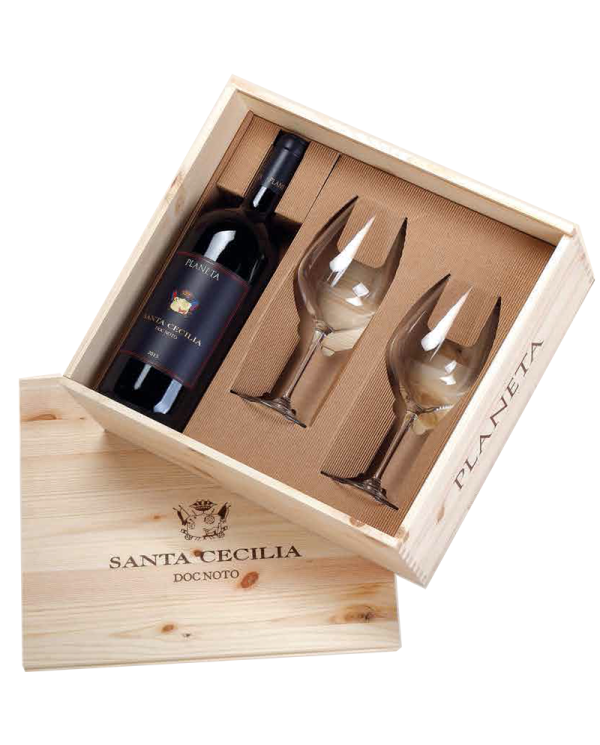 Vini Rossi  Santa Cecilia Nero d’Avola Special Edition - Confezione in legno Magnum l. 1,5 - Planeta 68,20 â‚¬ Vini Rossi  Santa Cecilia Nero d’Avola Special Edition - Confezione in legno Magnum l. 1,5 - Planeta 68,20 â‚¬