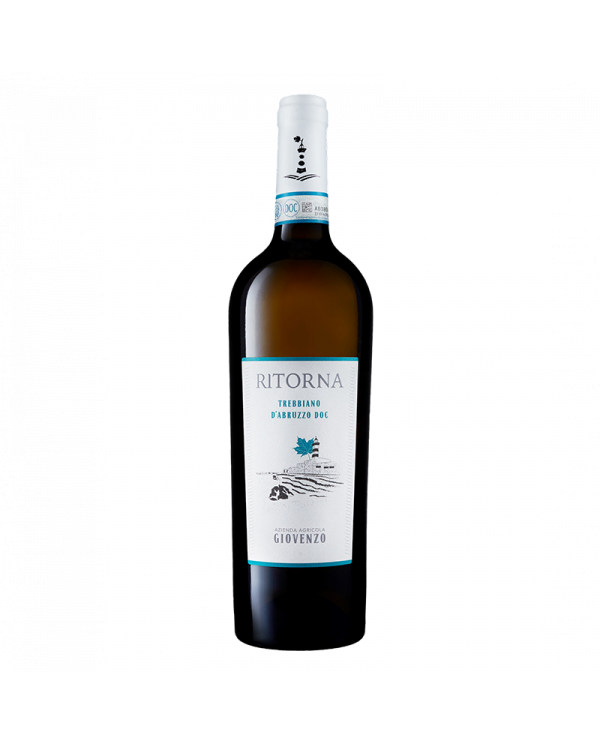 Witte Wijnen  Trebbiano D'Abruzzo DOC Ritorna 2021 - Giovenzo 7,38 €
