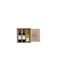 Rode wijnen  Cassetta I Classici da 3 BT: Neprica Primitivo, Puglia Neprica Negroamaro , Puglia IGT Chardonnay Puglia - Antin...