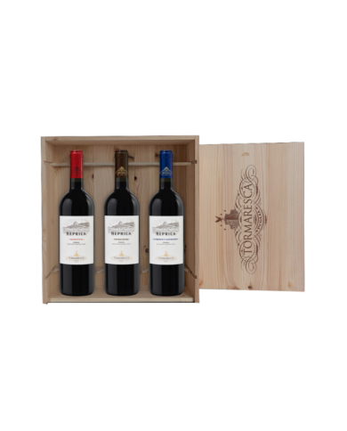 Red Wines  Cassetta in Legno da 3 BT: Neprica Primitivo IGT - Neprica Negroamaro IGT - Neprica Cabernet IGT - Antinori 25,98 €