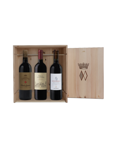 Red Wines  Cassetta da 3 bottiglie : Santa Cristina, Chianti Superiore - Villa Antinori, Toscana - Pèppoli, Chianti Classico ... Red Wines  Cassetta da 3 bottiglie : Santa Cristina, Chianti Superiore - Villa Antinori, Toscana - Pèppoli, Chianti Classico ...
