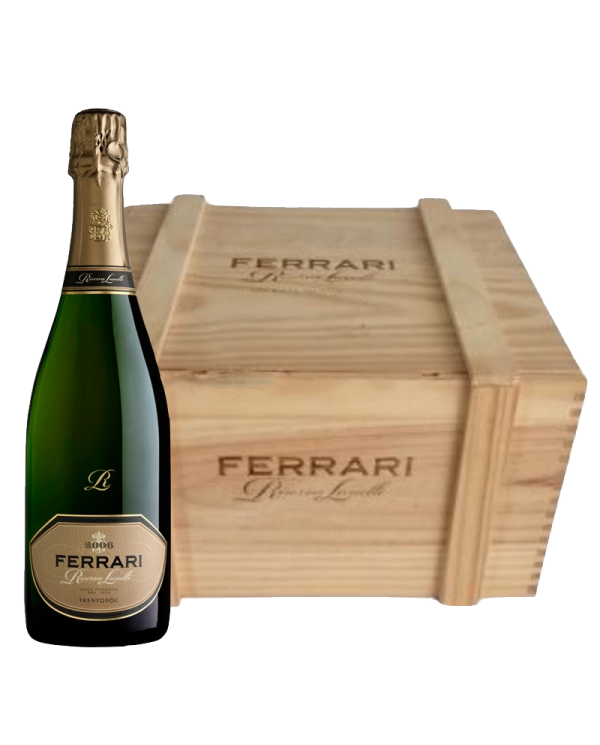 Vini Bianchi  Cassa legno 6 BT. Spumante Millesimato Riserva 2010 Lunelli - FERRARI 323,77 â‚¬ Vini Bianchi  Cassa legno 6 BT. Spumante Millesimato Riserva 2010 Lunelli - FERRARI 323,77 â‚¬