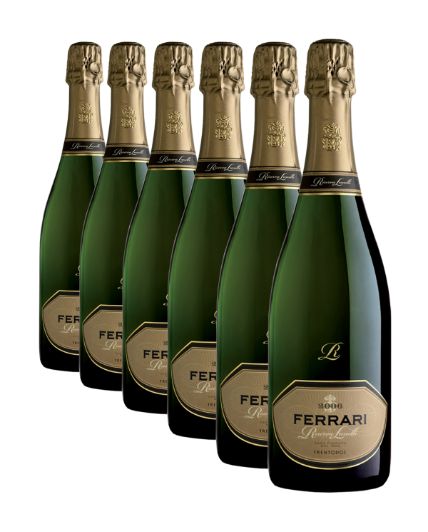 Vini Bianchi  Cassa legno 6 BT. Spumante Millesimato Riserva 2010 Lunelli - FERRARI 323,77 â‚¬ Vini Bianchi  Cassa legno 6 BT. Spumante Millesimato Riserva 2010 Lunelli - FERRARI 323,77 â‚¬