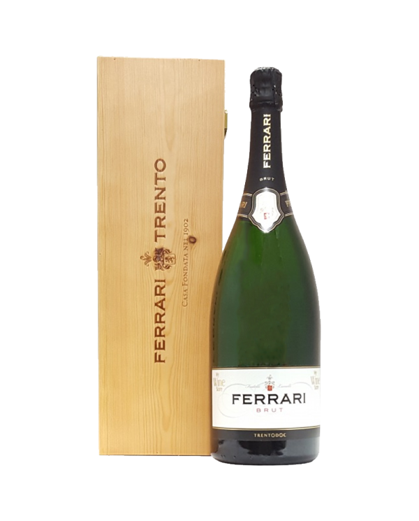 Vini Bianchi  Millesimato in cassetta legno 2014 - Jeroboam 3lt. - Ferrari 138,85 â‚¬ Vini Bianchi  Millesimato in cassetta legno 2014 - Jeroboam 3lt. - Ferrari 138,85 â‚¬