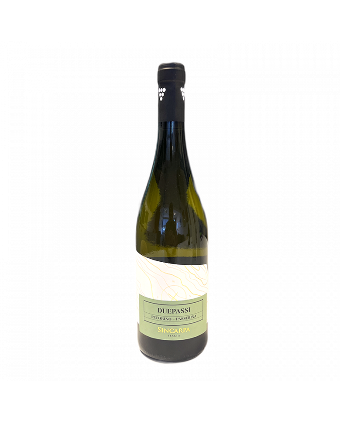 Vini Bianchi  Due Passi Pecorino - Passerina IGP 2021 - Sincarpa 6,75 €