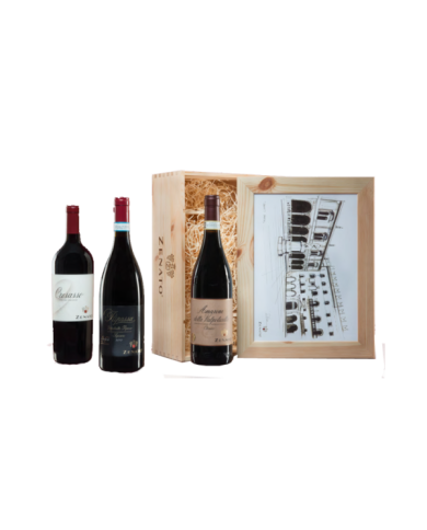Vini Rossi  Cassetta Verona in love 3 btg Cresasso Veronese - Amarone Valpolicella Classico - Valpolicella Superiore Ripassa ...