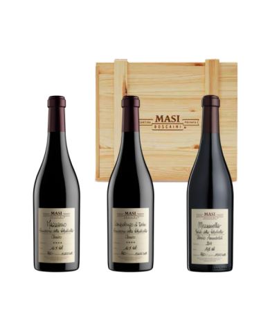 Vini Rossi  Cassetta in legno da 3 BT I grandi cru della Valpolicella Classica - Masi 214,18 €
