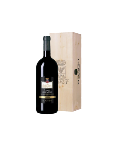 Rode wijnen  Brunello di Montalcino Riserva DOCG "Poggio alle Mura" 2013 Magnum - Banfi 115,85 €