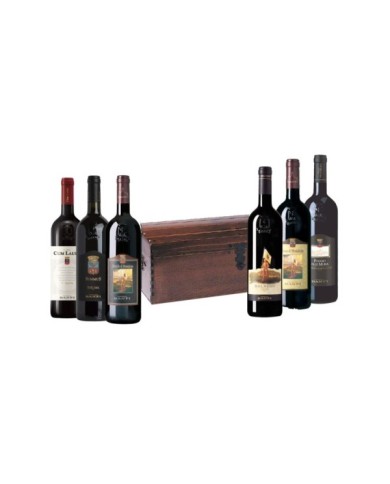 Rode wijnen  Bauletto: Brunello Montalcino - Cum Laude - Summus - BelNero - Rosso Montalcino - Poggio alle mura - Banfi 133,44 €