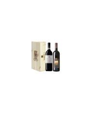 Vini Rossi  Cassetta in legno 2 BT: Fonte alla Selva · Chianti Classico · Gran Selezione 2015 - Brunello di Montalcino · DOCG...