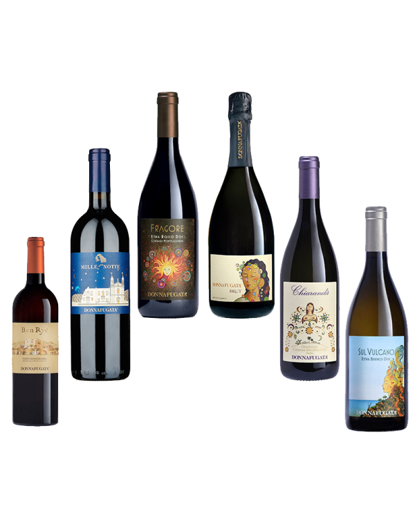 Vini Bianchi  Selezione Donnafugata: Fragore - Spumante metodo classico - Chiarandà - Ben Rye - Mille e una Notte - Sul Vulca... Vini Bianchi  Selezione Donnafugata: Fragore - Spumante metodo classico - Chiarandà - Ben Rye - Mille e una Notte - Sul Vulca...