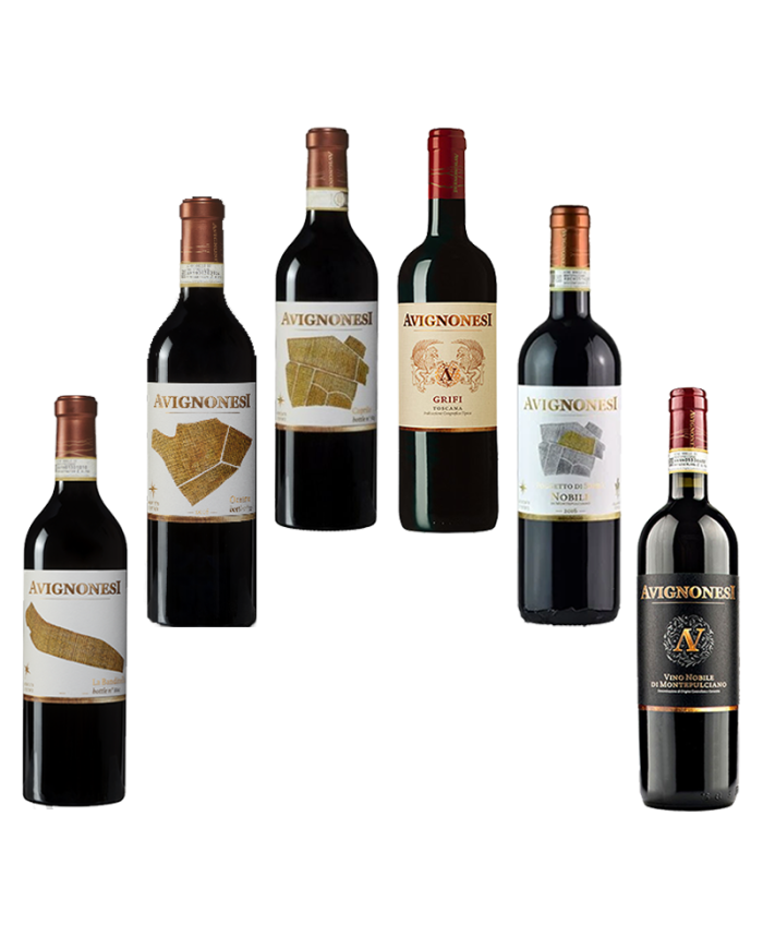Vini Rossi  Selezione Avignonesi: El Grasso - La Banditella - Oceano - Grifi - Poggetto di Sopra - Nobile di montepulciano Bi...