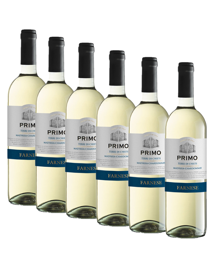 Vini Bianchi  6 Bottiglie Primo Malvasia - Chardonnay Terre di Chieti IGT 2021 - Fantini Farnese 28,69 â‚¬ Vini Bianchi  6 Bottiglie Primo Malvasia - Chardonnay Terre di Chieti IGT 2021 - Fantini Farnese 28,69 â‚¬
