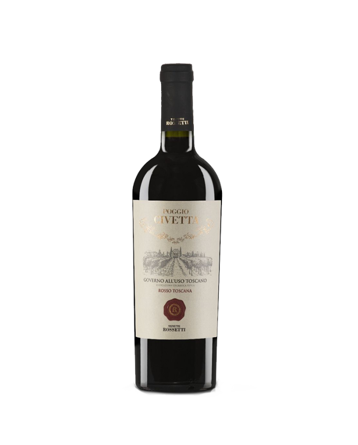 Red Wines  POGGIO CIVETTA Governo All'uso Toscano IGT 2019 - Tenute Rossetti - Fantini Farnese 11,64 €