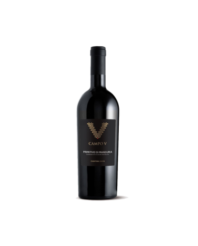 Vini Rossi  CAMPO V Primitivo Di Manduria DOP 2016 - Cantina SAVA - Fantini Farnese 26,60 € Vini Rossi  CAMPO V Primitivo Di Manduria DOP 2016 - Cantina SAVA - Fantini Farnese 26,60 €