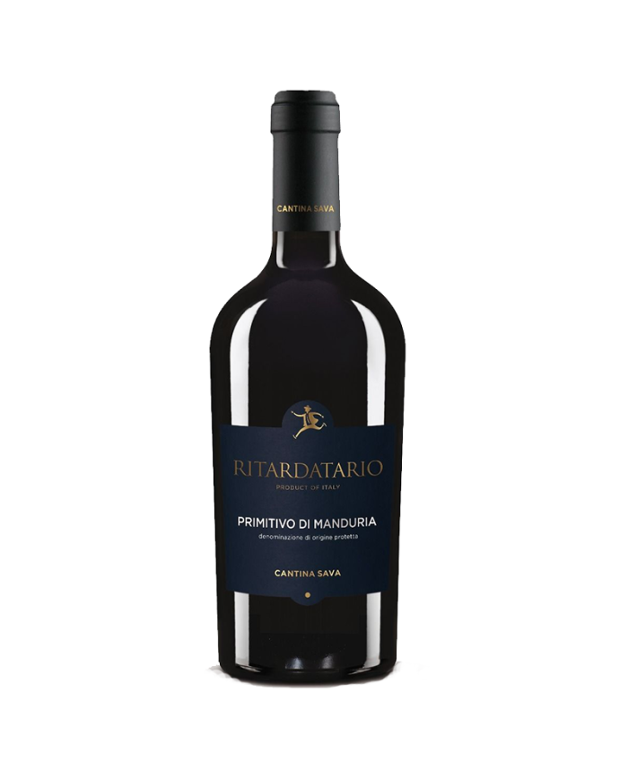 Rode wijnen  RITARDATARIO Primitivo Di Manduria DOP 2020 - Cantina SAVA - Fantini Farnese 13,30 €