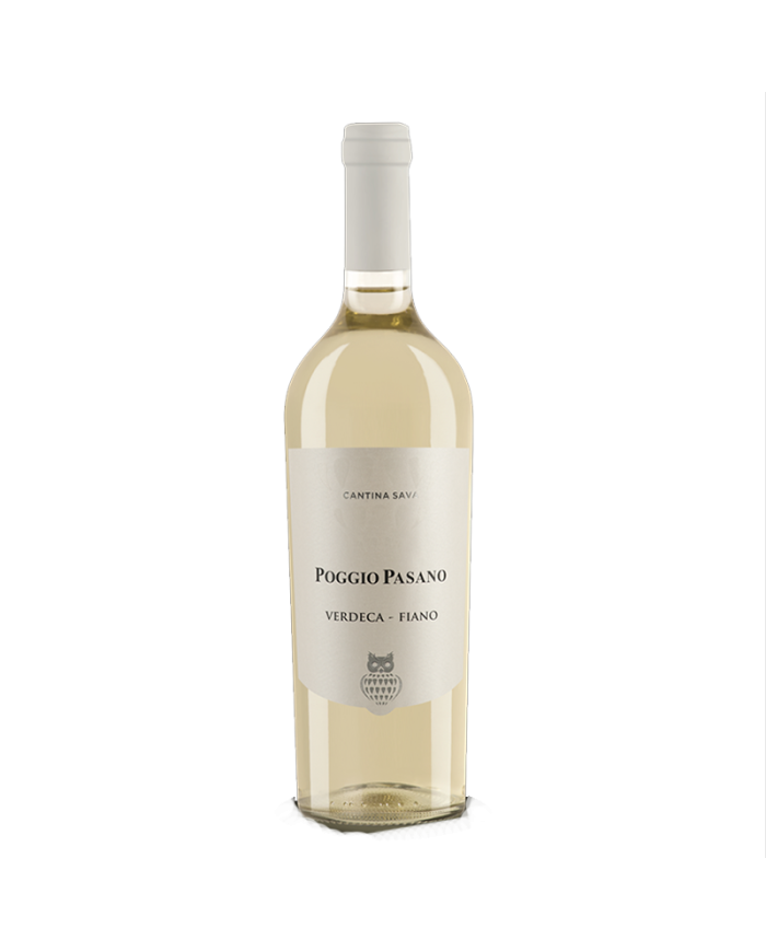 Vini Bianchi  Poggio Pasano Verdeca Fiano Puglia IGT 2022 - Cantina SAVA - Fantini Farnese 7,98&nbsp;€
