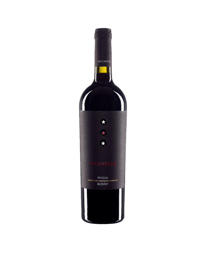 Vini Rossi  LUCCARELLI Rosso Puglia IGT (Sangiovese, Malvasia Nera, Aglianico) 2021 - Luccarelli - Fantini Farnese 7,30&nbsp;€