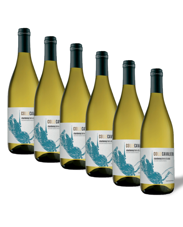 Vini Bianchi  6 Bottiglie Colle Cavalieri Chardonnay Terre di Chieti Igp 2021 - Cantina Tollo 31,39 €