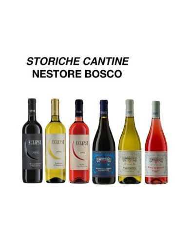 Red Wines  Nestore Bosco selezione vini d'Abruzzo: linea Eclipse - Montepulciano d'Abruzzo - Passerina - Rosa di Bosco 35,90 € Red Wines  Nestore Bosco selezione vini d'Abruzzo: linea Eclipse - Montepulciano d'Abruzzo - Passerina - Rosa di Bosco 35,90 €