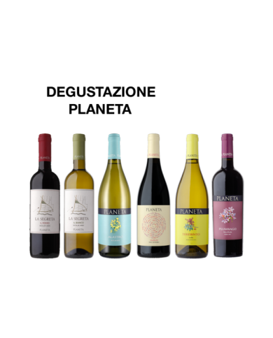 Rode wijnen  Planeta: La Segreta Rosso - La Segreta Bianco - Alastro Menfi- Frappato Vittoria - Trebinto Menfi - Plumbago 50,...