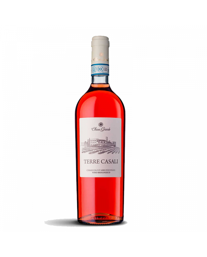 Rosé Wines  Terre Casali Cerasuolo D’Abruzzo DOC 2021 Biologico - Chiusa Grande 5,40 € Rosé Wines  Terre Casali Cerasuolo D’Abruzzo DOC 2021 Biologico - Chiusa Grande 5,40 €