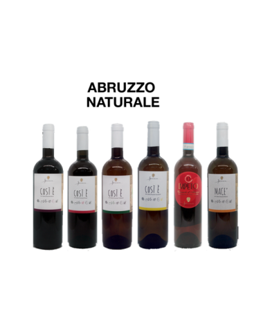 Rode wijnen  Abruzzo Naturale: Così è rosso - Così è Rosato - Così è Sauvignon - Così è Trebbiano - Impeto Cerasuolo d'Abruzz... Rode wijnen  Abruzzo Naturale: Così è rosso - Così è Rosato - Così è Sauvignon - Così è Trebbiano - Impeto Cerasuolo d'Abruzz...