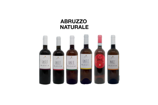 Vini Rossi  Abruzzo Naturale: Così è rosso - Così è Rosato - Così è Sauvignon - Così è Trebbiano - Impeto Cerasuolo d'Abruzzo...