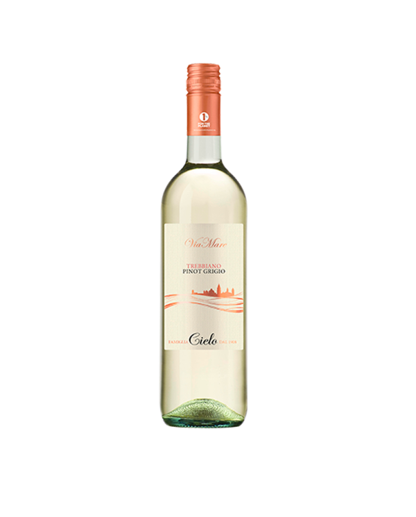 White wines  VIAMARE Trebbiano Pinot Grigio 2019 - Cielo e Terra Vini 6,15 â‚¬ White wines  VIAMARE Trebbiano Pinot Grigio 2019 - Cielo e Terra Vini 6,15 â‚¬