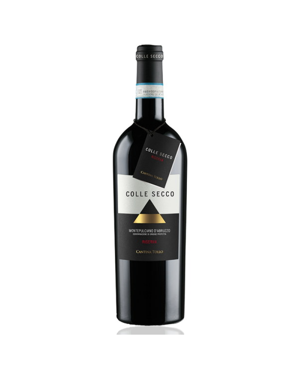 Rode wijnen  Montepulciano D'Abruzzo DOP Riserva Colle Secco 2017 - Cantina Tollo 9,75 €