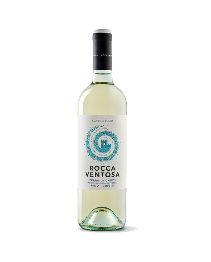 Vini Bianchi  Pinot Grigio Terre di Chieti IGP 2020 - Rocca Ventosa - Cantina Tollo 4,08 €