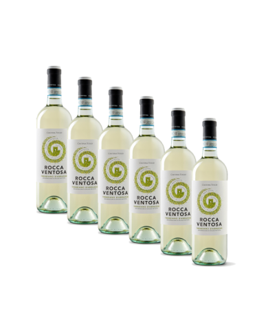 Vini Bianchi  6 bottiglie Trebbiano d'Abruzzo DOP 2021 - Rocca Ventosa - Cantina Tollo 25,00 €