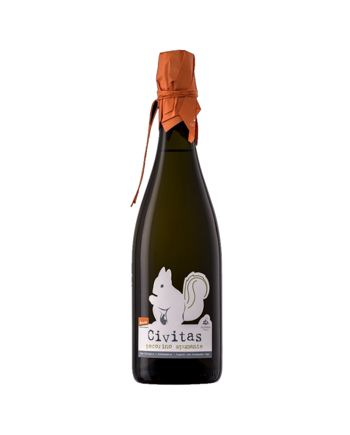 Witte Wijnen  CIVITAS Pecorino Spumante Brut 2022 - Lunaria - Cantina Orsogna 8,38 €