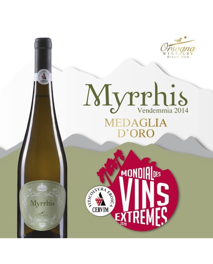Vini Bianchi  Myrrhis Vino Bianco Terre di Chieti IGP 2014 - Cantina Orsogna 11,20 €