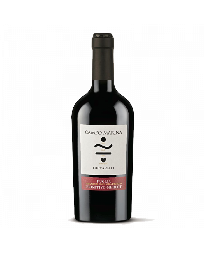 Vini Rossi  CAMPO MARINA Primitivo - Merlot Puglia IGT 2019 - Luccarelli - Fantini Farnese 11,07&nbsp;€