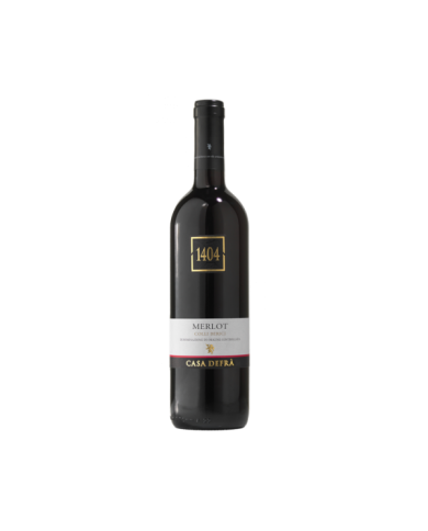 Rode wijnen  MERLOT Colli Berici DOC 2019 -CASA DEFRA' 4,39 €