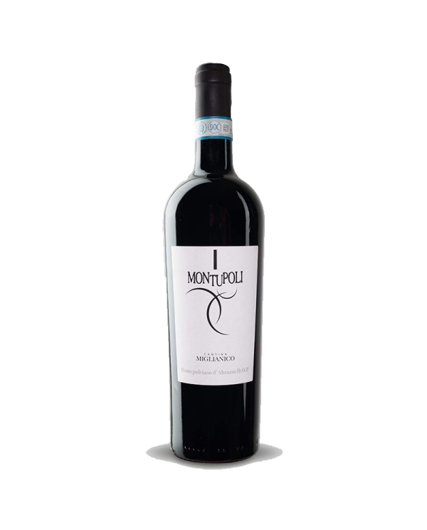 Vini Rossi  Montupoli Montepulciano d’Abruzzo DOP 2022 - Cantina Miglianico 4,83 €
