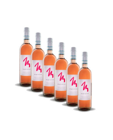 Rosé-Weine  6 Bottiglie Miglianico Cerasuolo d’Abruzzo DOP 2021 - Cantina Miglianico 19,67 â‚¬ Rosé-Weine  6 Bottiglie Miglianico Cerasuolo d’Abruzzo DOP 2021 - Cantina Miglianico 19,67 â‚¬