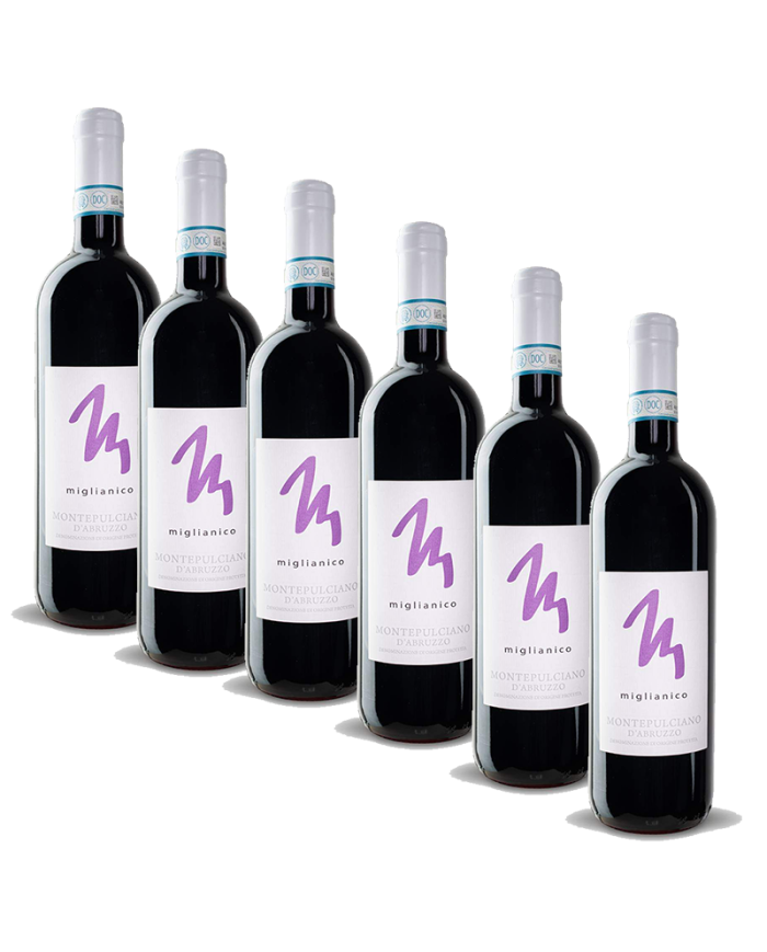 Red Wines  6 Bottiglie Miglianico Montepulciano d’Abruzzo DOP 2019 - Cantina Miglianico 19,67 €