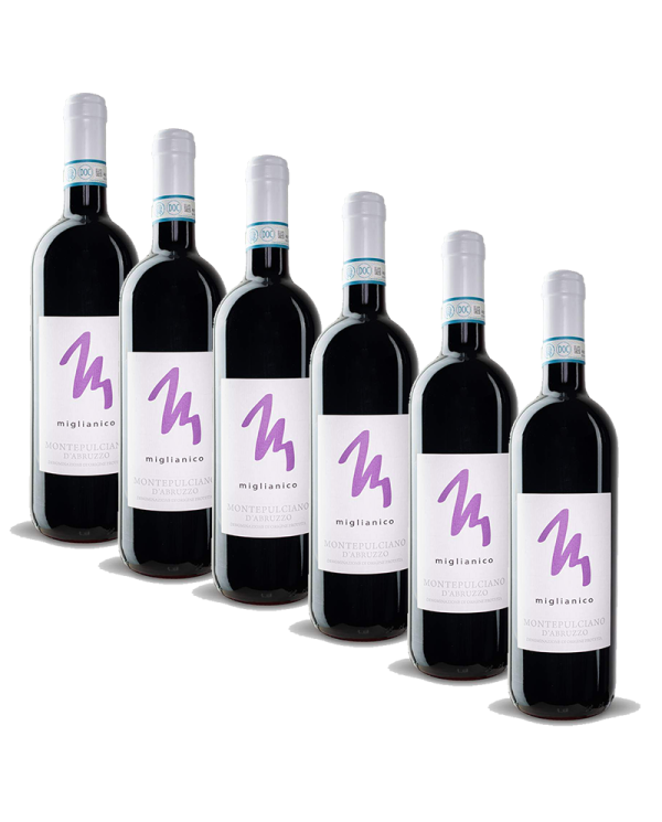 Red Wines  6 Bottiglie Miglianico Montepulciano d’Abruzzo DOP 2019 - Cantina Miglianico 19,67 â‚¬ Red Wines  6 Bottiglie Miglianico Montepulciano d’Abruzzo DOP 2019 - Cantina Miglianico 19,67 â‚¬