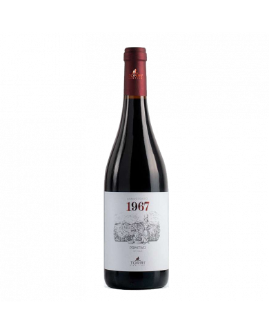 Rode wijnen  1967 Primitivo IGT Puglia 2021 - Cantine Torri 10,22 â‚¬ Rode wijnen  1967 Primitivo IGT Puglia 2021 - Cantine Torri 10,22 â‚¬