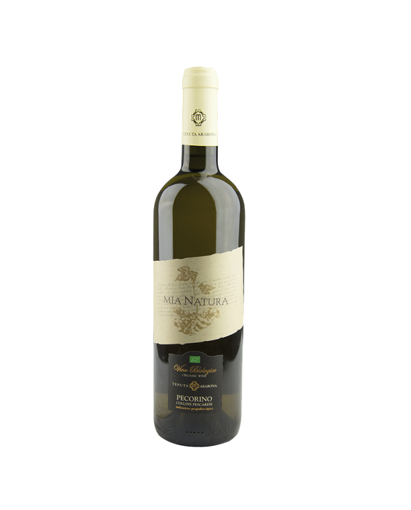 White wines  Pecorino I.G.T. delle Colline Pescaresi BIO 2020 – Mia Natura - Tenuta Arabona 7,50 â‚¬ White wines  Pecorino I.G.T. delle Colline Pescaresi BIO 2020 – Mia Natura - Tenuta Arabona 7,50 â‚¬