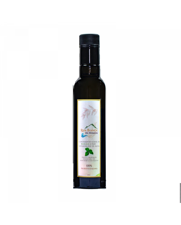 Extra Virgin Olive Oil  Olio Extravergine di Oliva aromatizzato al basilico - Ripa Bianca dei Miracoli 8,40 â‚¬ Extra Virgin Olive Oil  Olio Extravergine di Oliva aromatizzato al basilico - Ripa Bianca dei Miracoli 8,40 â‚¬