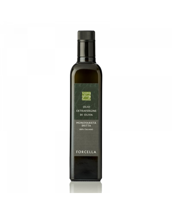 Extra Virgin Olive Oil  Olio Extravergine di Oliva Monovarietà Dritta 500 ml - Agricola Forcella 15,40 â‚¬ Extra Virgin Olive Oil  Olio Extravergine di Oliva Monovarietà Dritta 500 ml - Agricola Forcella 15,40 â‚¬