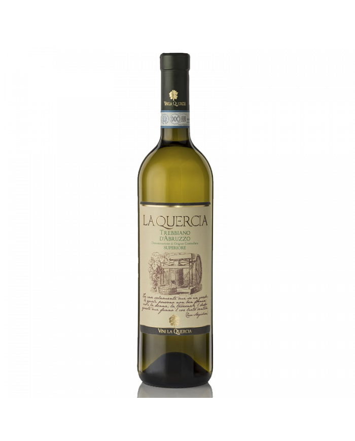 Witte Wijnen  Trebbiano d'Abruzzo DOC Superiore 2018 - Vini la Quercia 7,79 €
