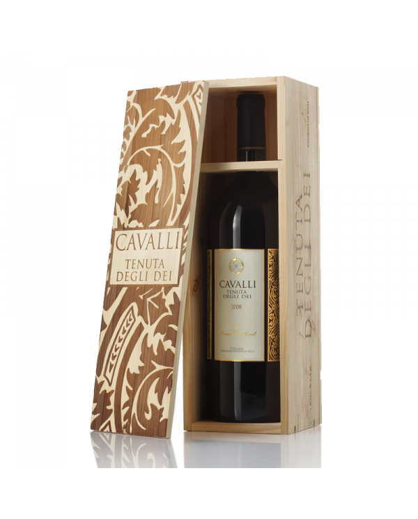 Vini Rossi  Tommaso e Roberto Cavalli Rosso Toscana IGT 2018 Magnum - Tenuta Degli Dei 68,28 €