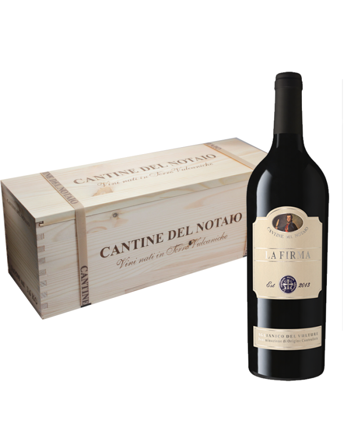 Rode wijnen  LA FIRMA 2010 - Magnum - Cantine del Notaio 61,72 €