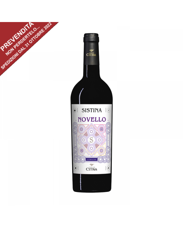 Vini Rossi  Sistina Vino Novello Terre di Chieti IGT 2022 - Codice Citra 5,33 â‚¬ Vini Rossi  Sistina Vino Novello Terre di Chieti IGT 2022 - Codice Citra 5,33 â‚¬